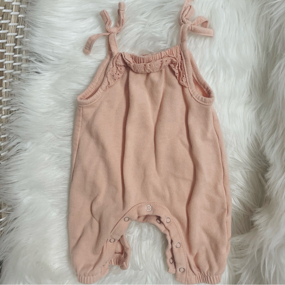 GRAYSON MINI Peach Jumpsuit